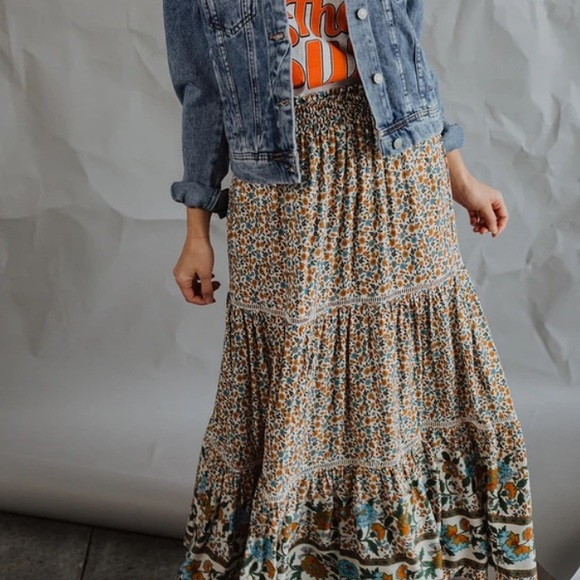 “Knox” Boho Gypsy skirt - Picture 11 of 13